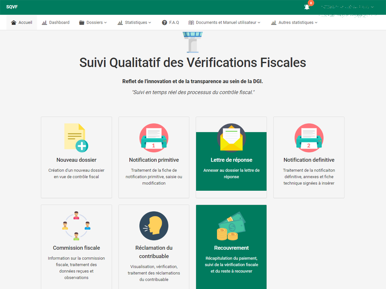 SQVF Directorate General of Taxes